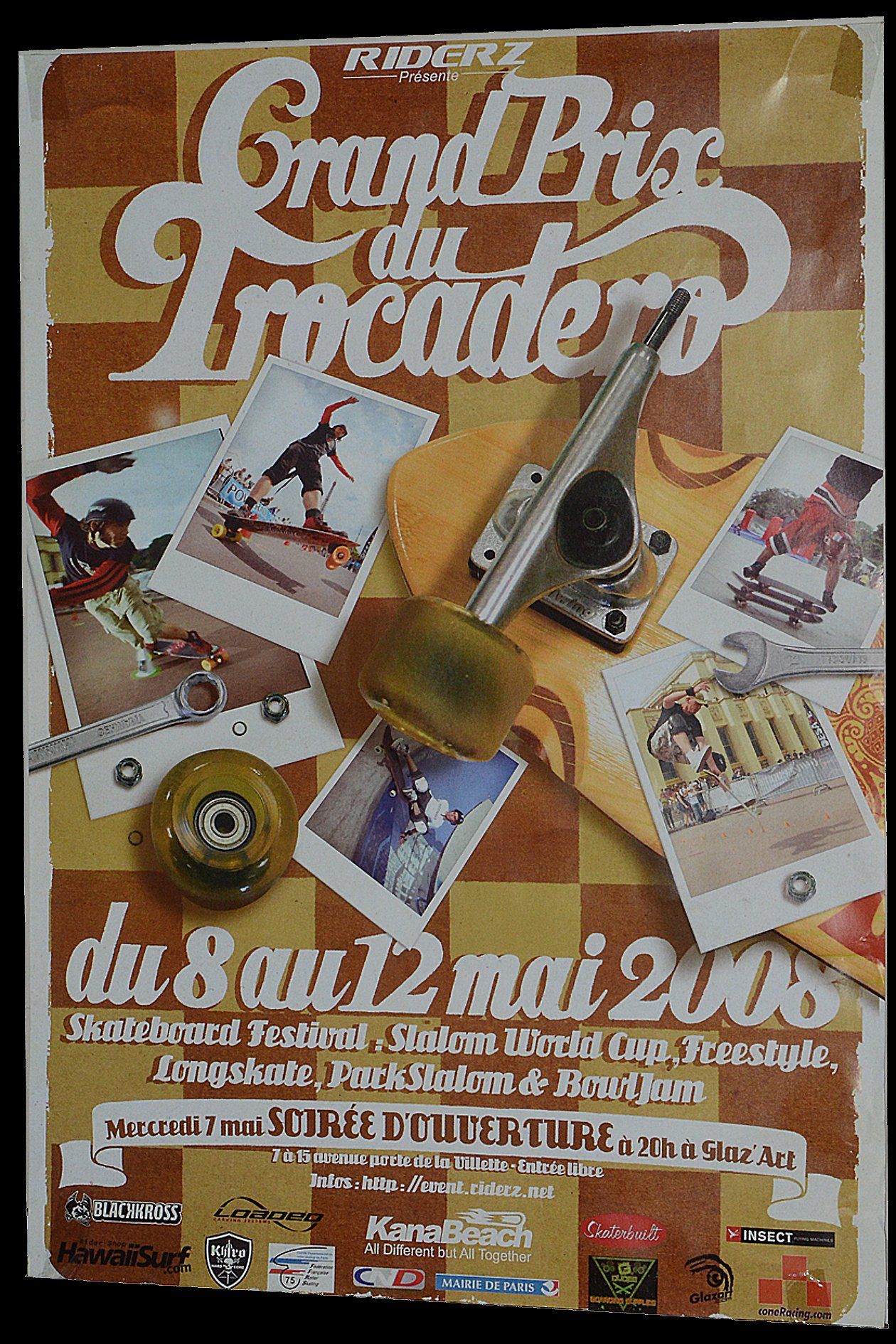 Trocadero- Paris, Frankreich. Skateboard Contest. Freestyle Skateboarding, Guenter Mokulys, 2008.