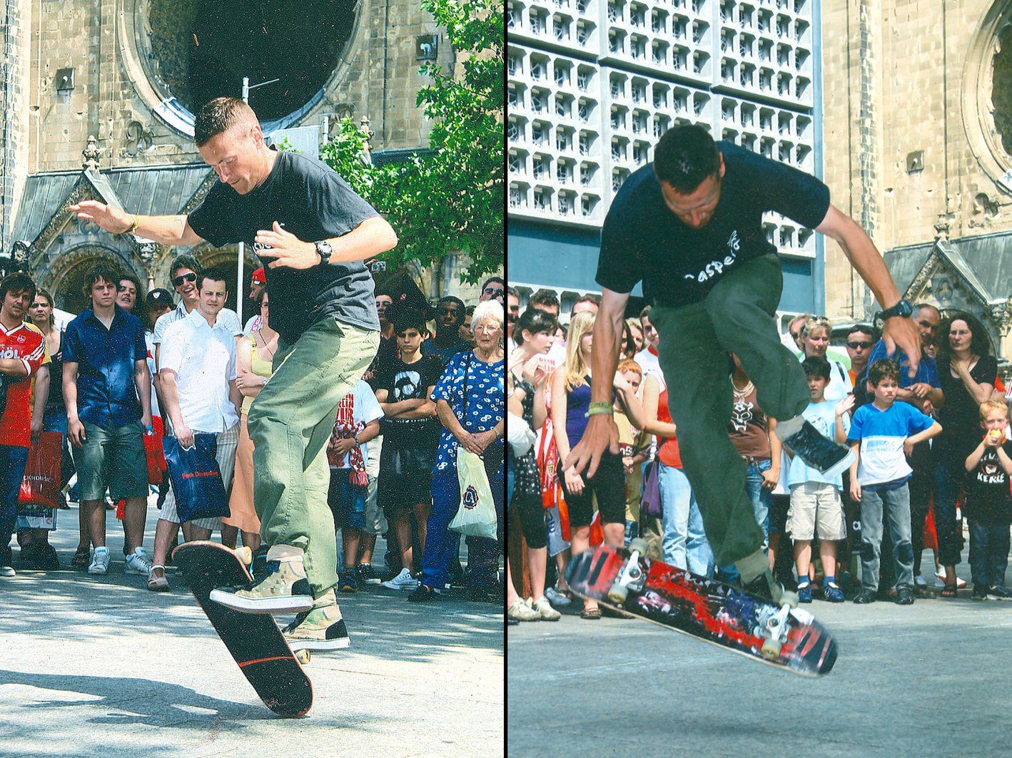 Berlin Skateboard Show. Freestyle Skateboarding, Guenter Mokulys, 2008.