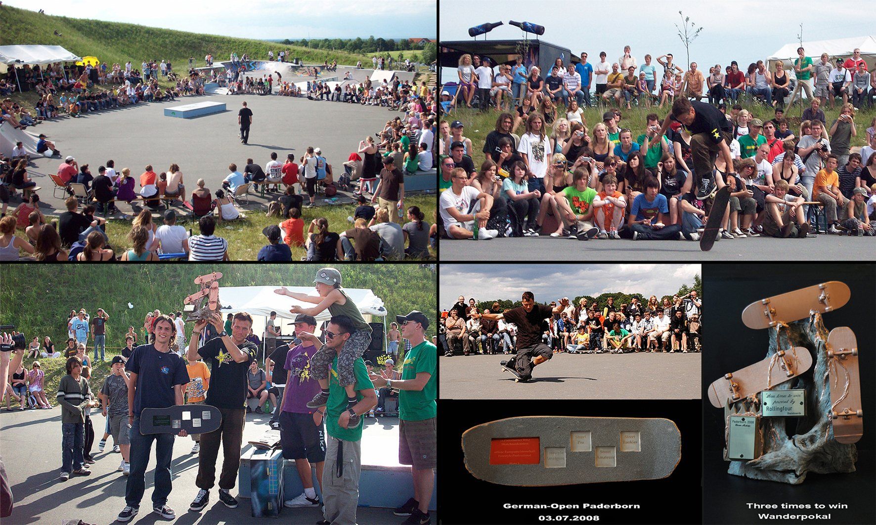 BBQ-Skateboard Contest. Freestyle Skateboarding, Guenter Mokulys, 2008.