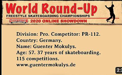 World-Round-Up Show Down, 2020.