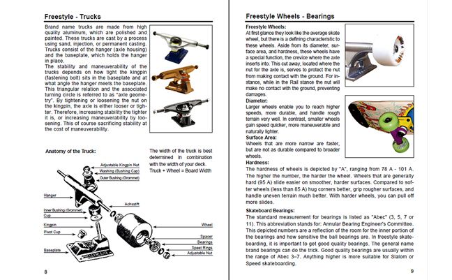 Freestyle Skateboard Book Part-1 Freestyle-Board