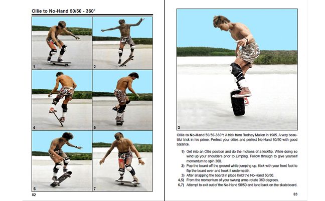 Freestyle Skateboard Book Part-1 Rodney Mullen in the Book