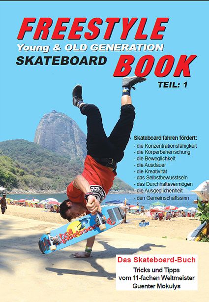 Freestyle Skateboard Buch Teil-1 Cover