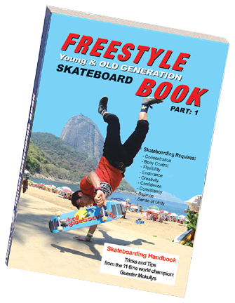 Freestyle Skateboard Book Part-1 Cover Freestyle Skateboard Book Part-1 Cover