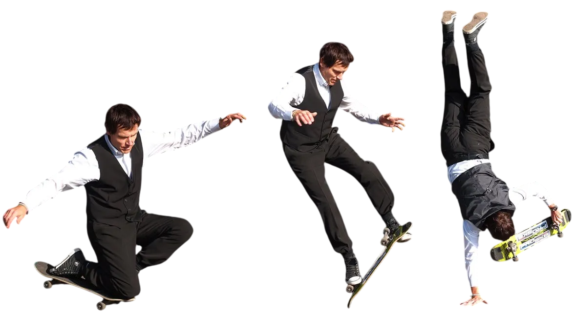 Guenter Mokulys / Die Skateboard Masters Guenter Mokulys, Skateboard-Show