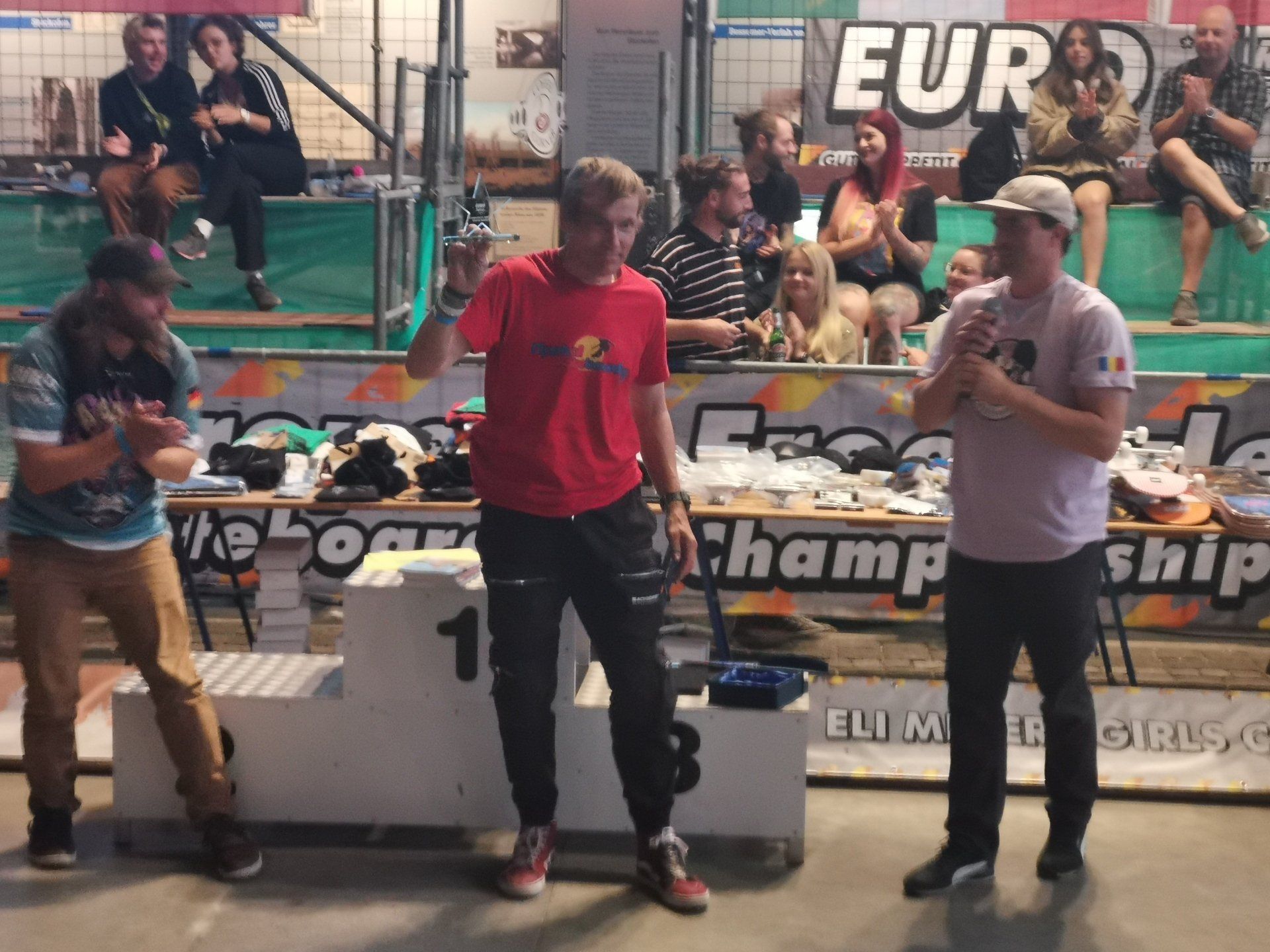Neues Skateboard Buch, Vorstellung beim Euro Freestyle Championship, 2022.