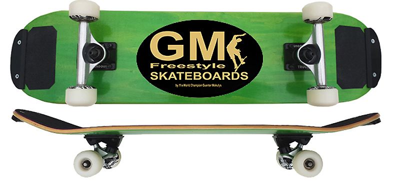 Freestyle Skateboard, Guenter Mokulys 7.5