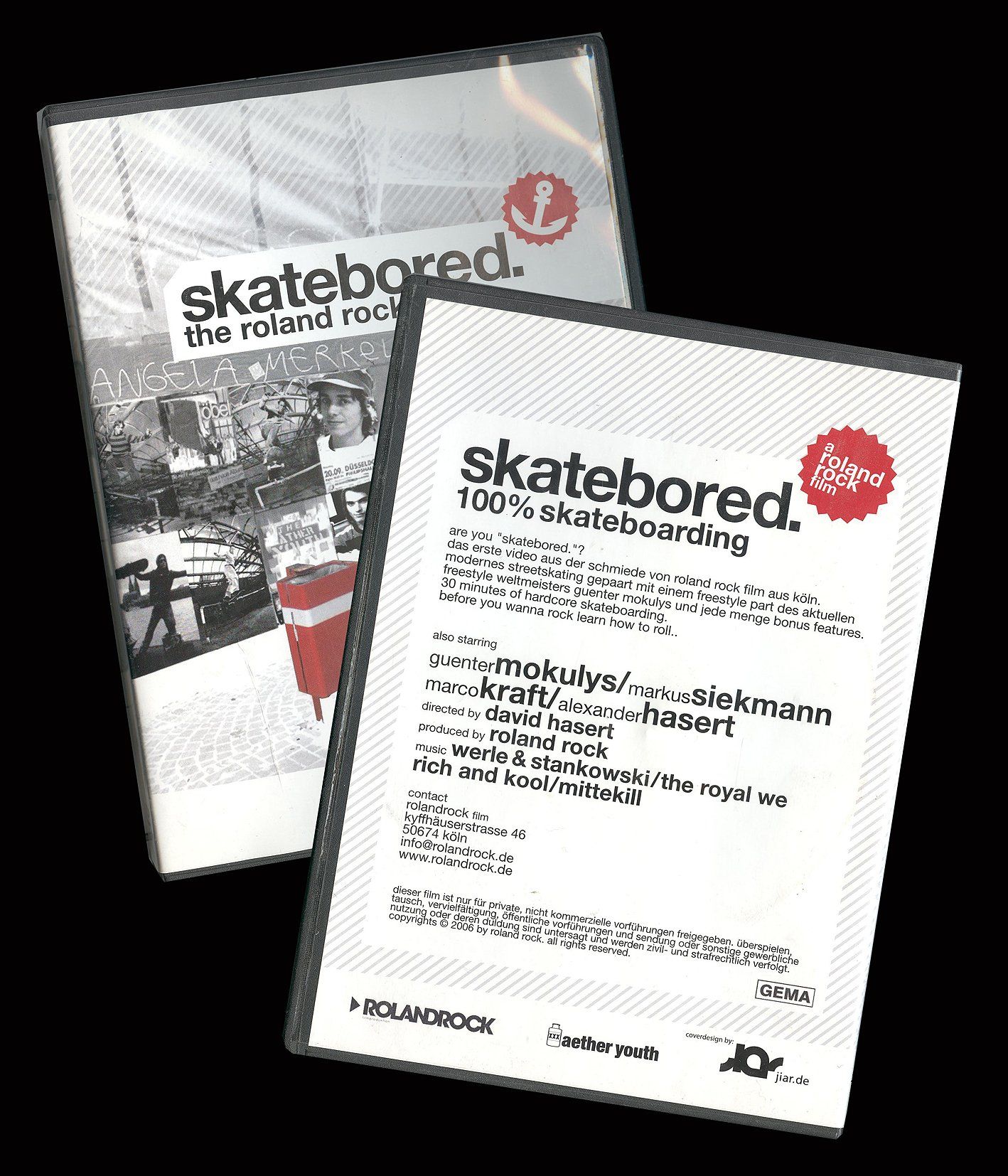 Skateboard Video: Skatebored. Freestyle Skateboarding, Guenter Mokulys, 2005.