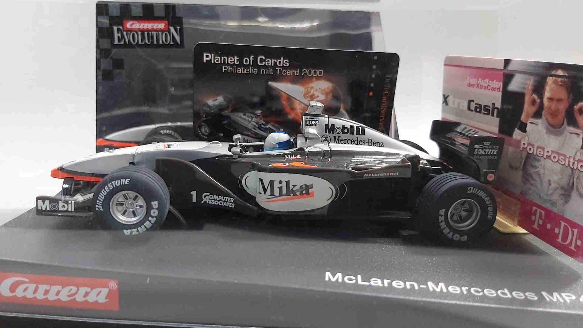25424 Carrera Limited Edition Telekom 25424 McLaren Mercedes MP4/15 Telefonkarten