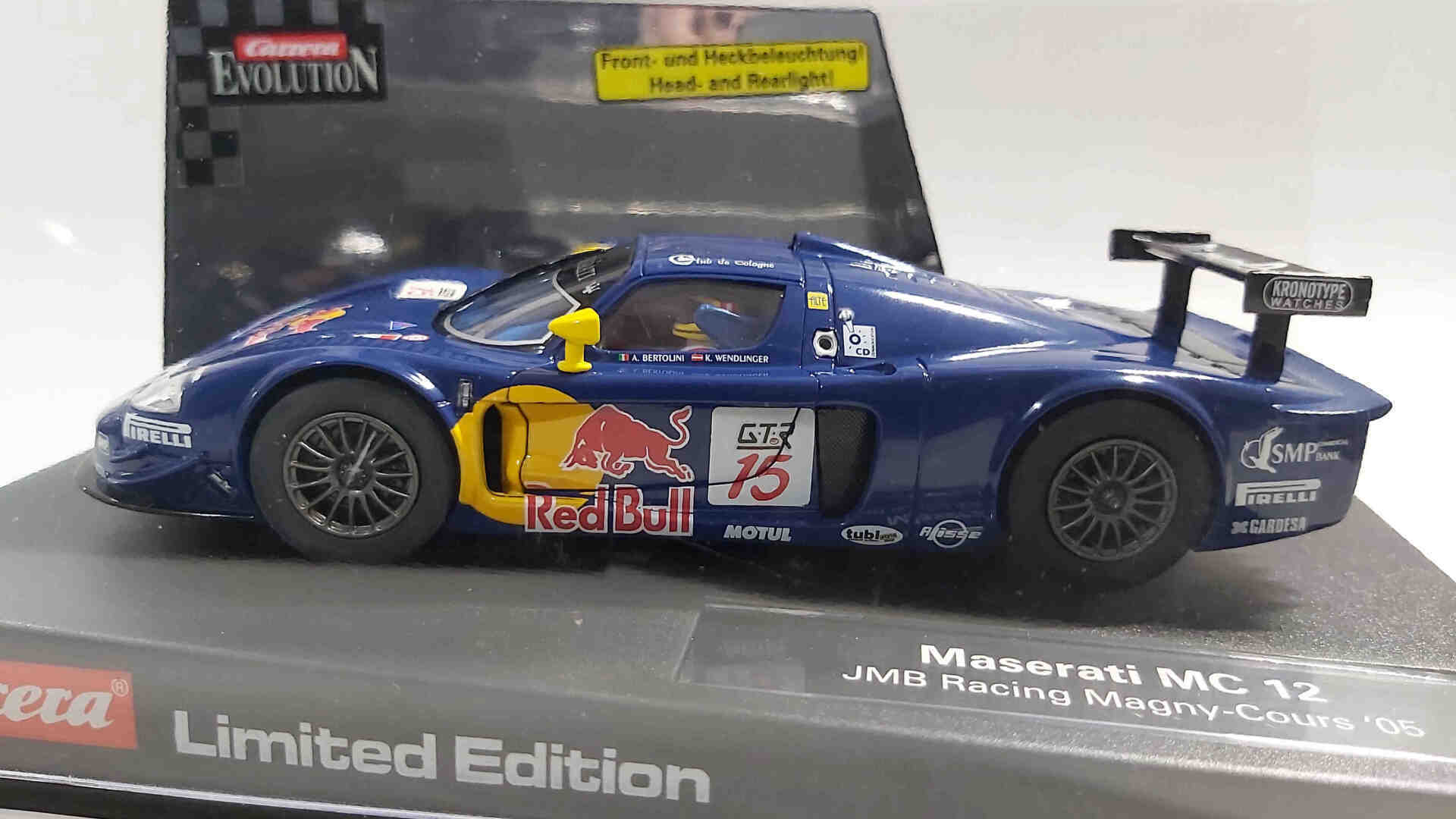 27107 Carrera Limited Edition 27107 Maserati MC12 JMB Racing Magny Cours `05