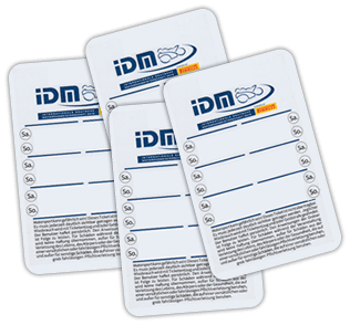 Catering-Tickets für die IDM