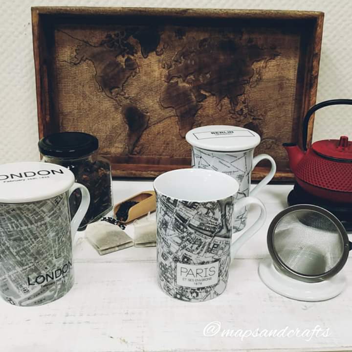 Taza de té Cartográfica