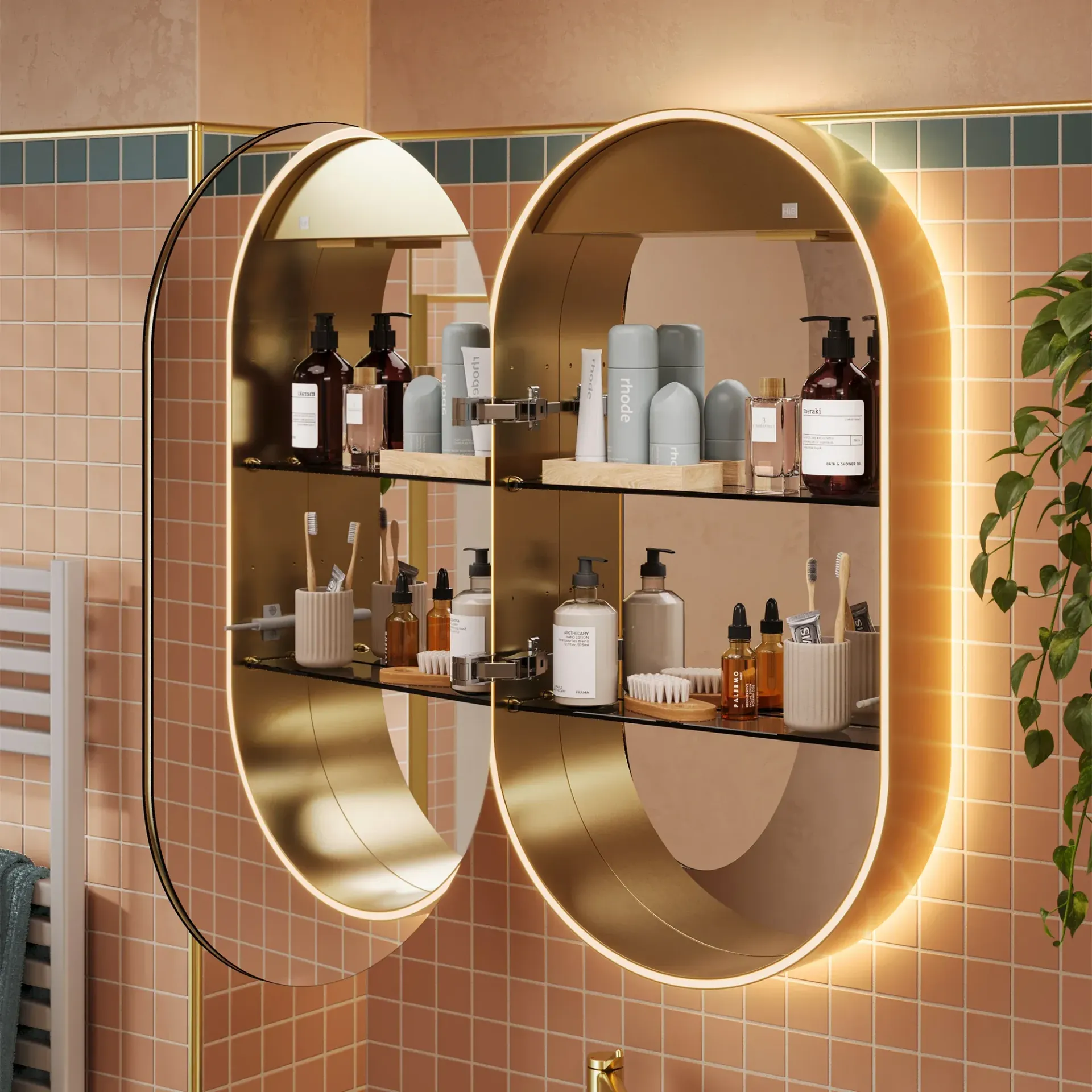HIB Romana Pill cabinet available at Perrys Bathrooms.