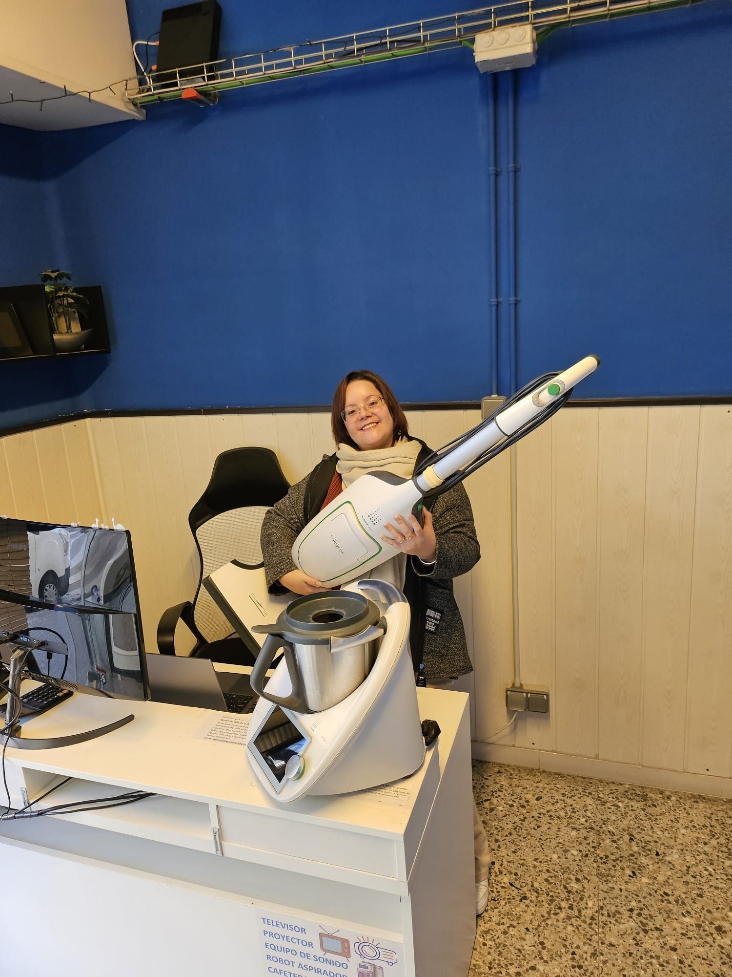 Recepción de servicio técnico para reparar Thermomix a clientes de Madrid