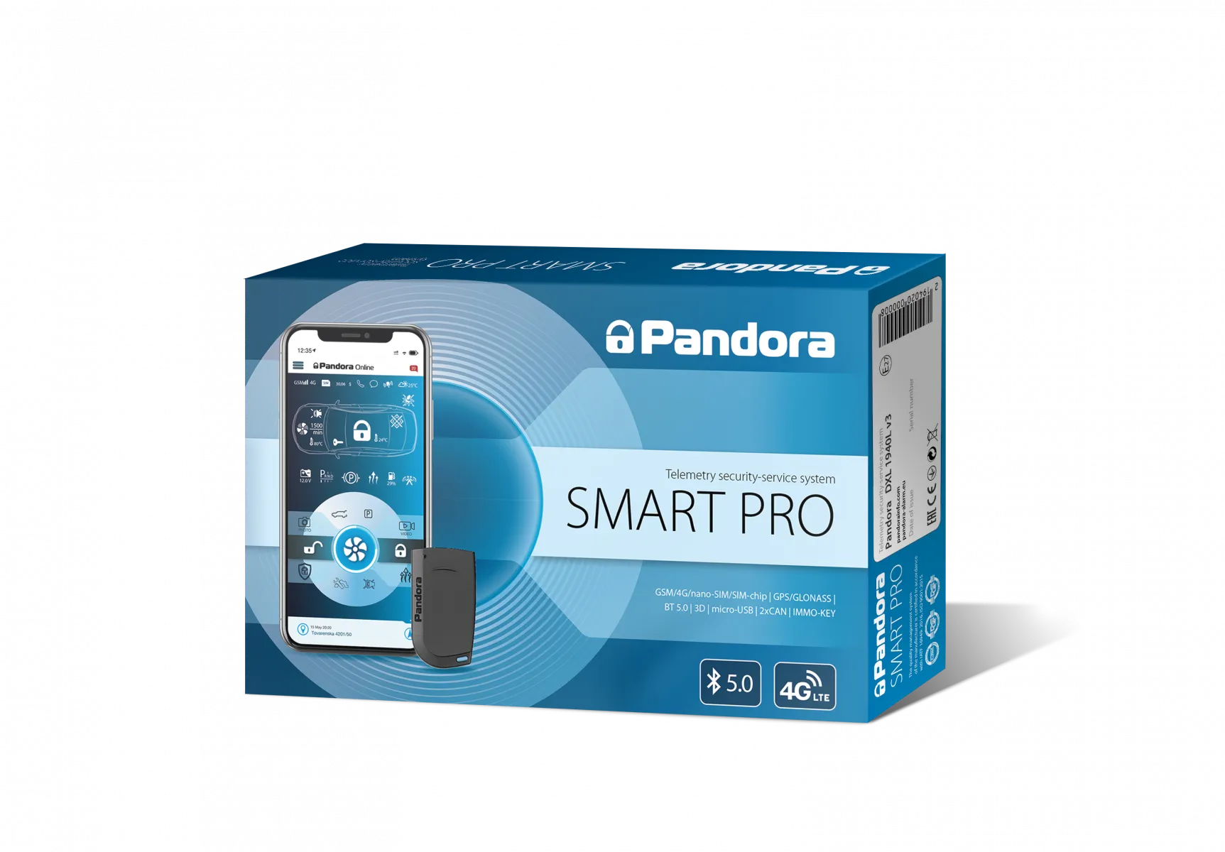 Pandora SMART PRO Car Alarm - The Remap Link Authorized Dealer and Installer