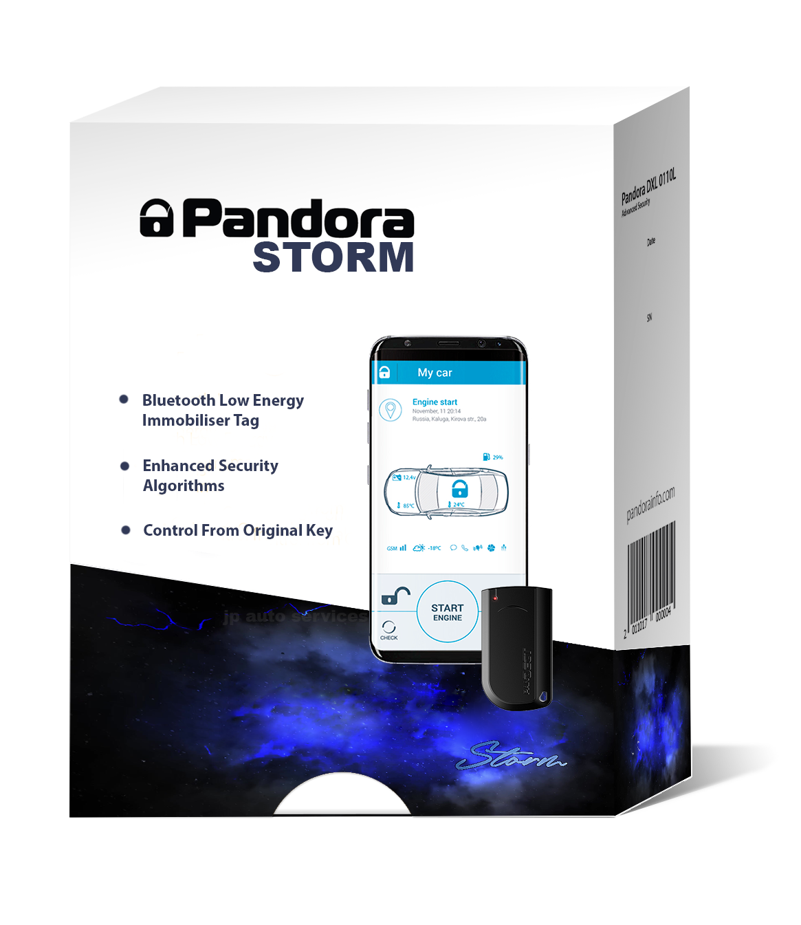 Pandora Storm Car Alarm - The Remap Link Authorized Dealer and Installer