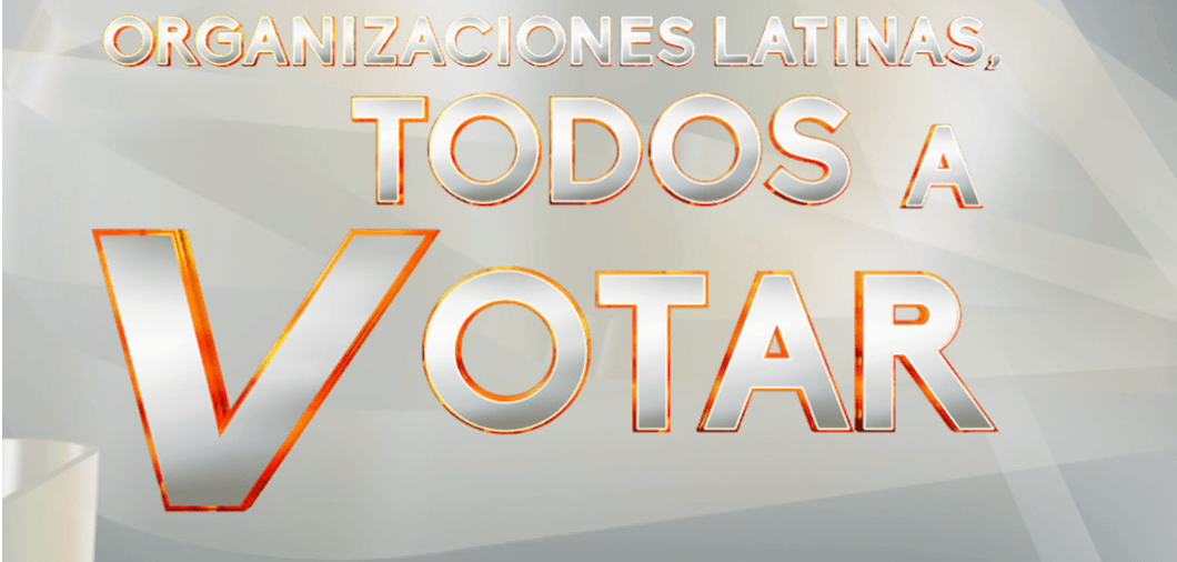 Organizaciones Latinas, Todos a Votar logo