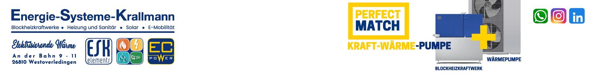 ESK energie Systeme Krallmann Header