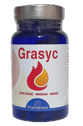 GRASYC Complemento alimenticio natural, con una combinación activa de plantas, beneficiosas y eficaces frente al control de peso.