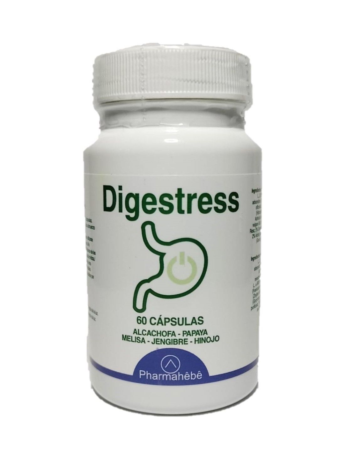 DIGESTRESS De utilidad para lograr un efecto facilitador en la digestión de las grasas, así como de comidas copiosas y/o pesadas. Contribuye a la eliminación de los gases y mantener una buena higiene hepatobiliar.