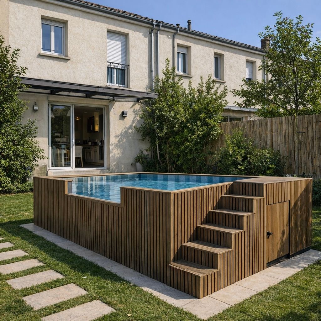 Petite piscine jardin compact Petite piscine jardin compact