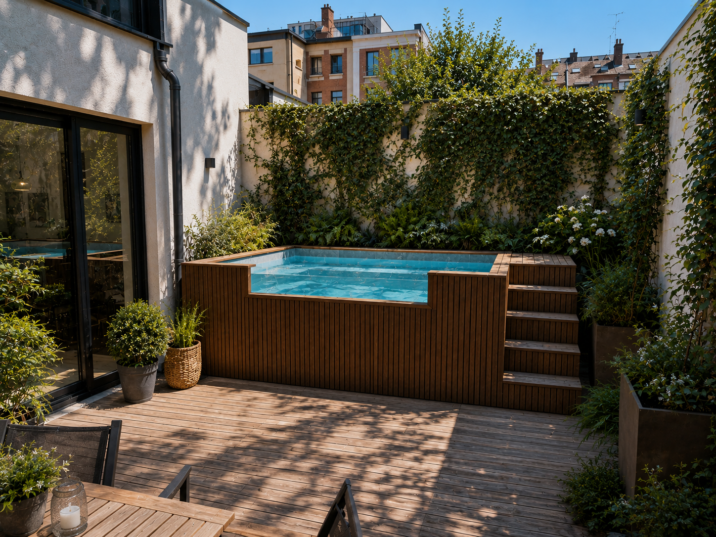Mini piscine de 10m² - réglementation