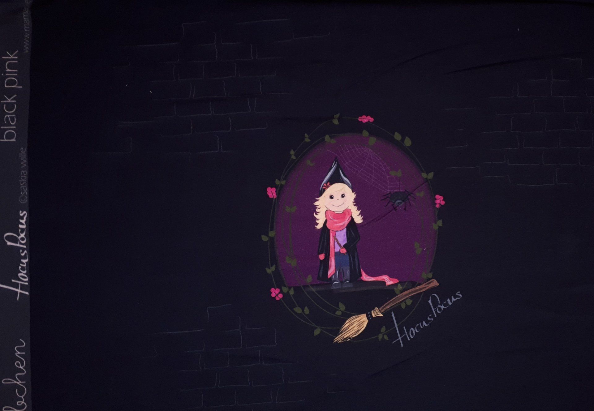 hocus pocus girl #black-pink