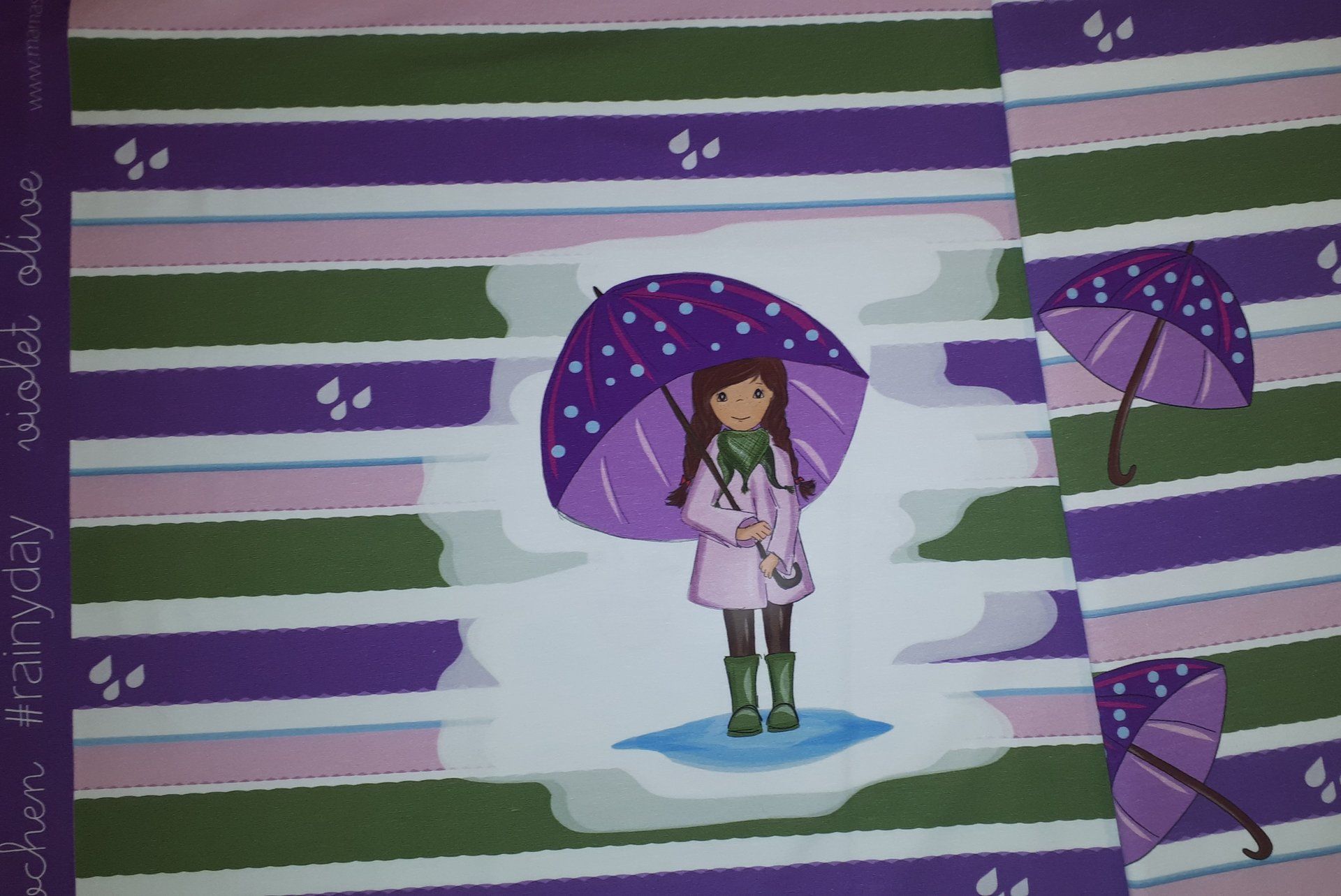 rainy day #violet-olive