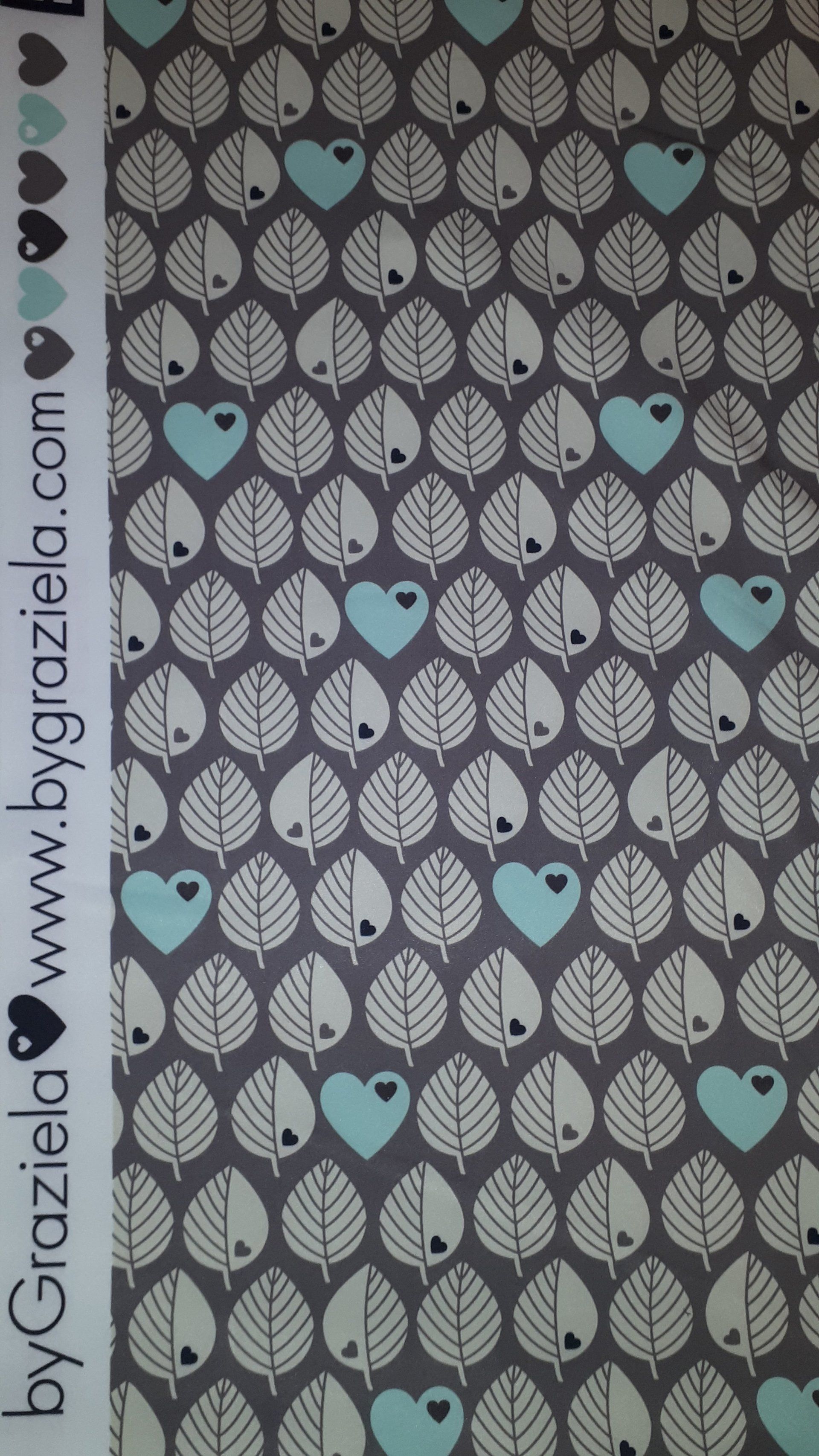 Blätter byGraziela #grau mint