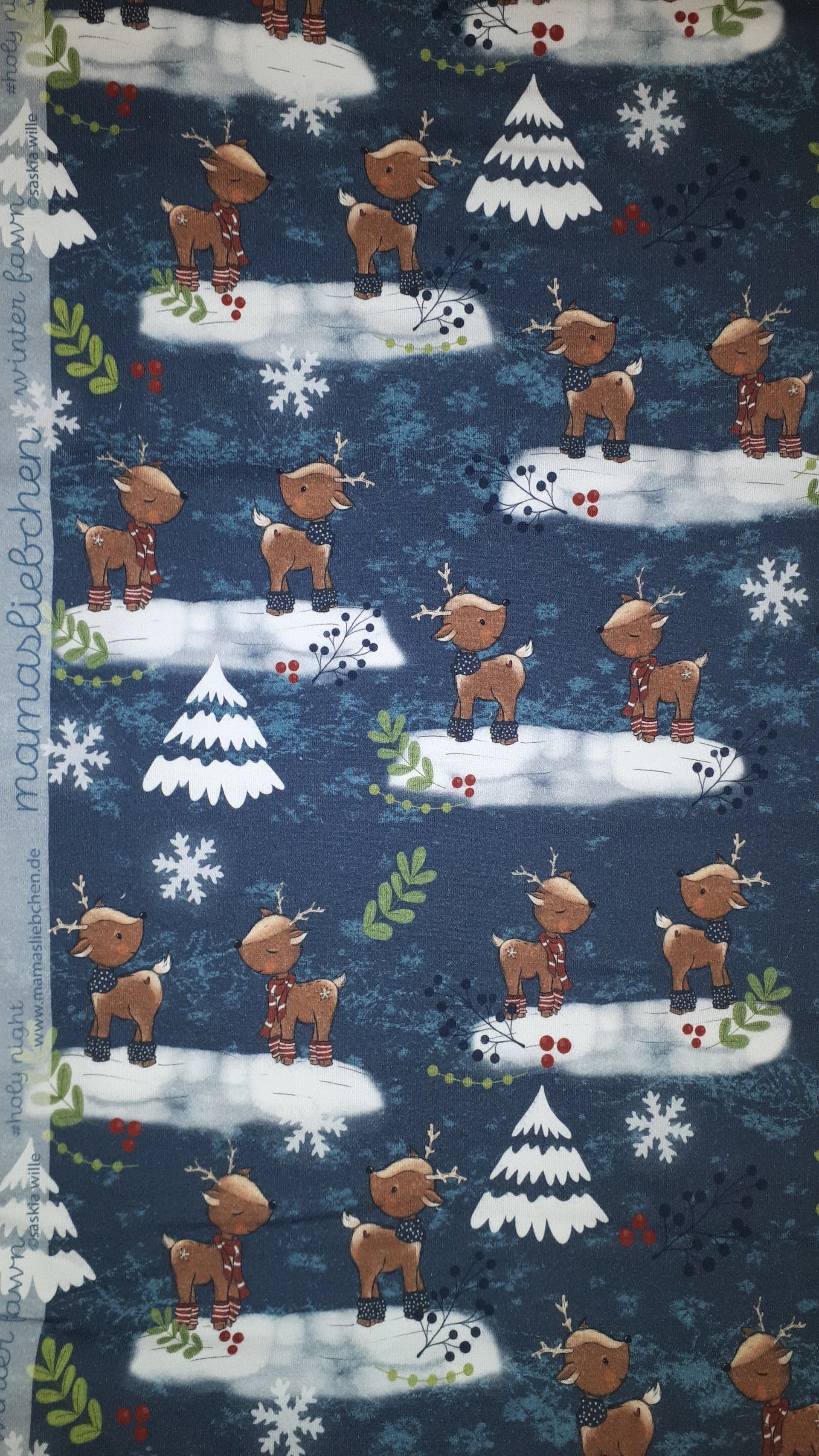 Winter fawn #holy night