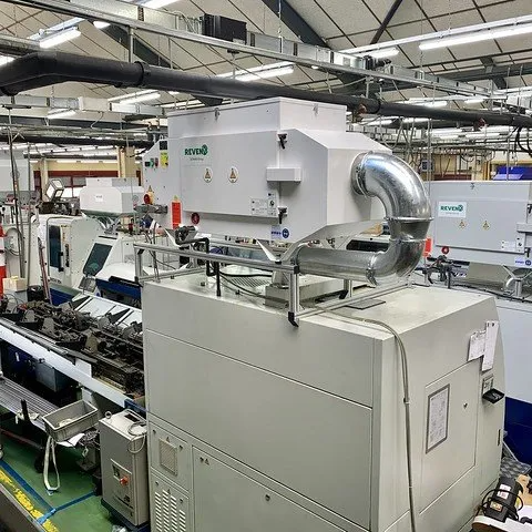 REVEN Ölnebelabscheider REVEN Ölnebelabscheider – Umwelttechnik für CNC‑Maschinen