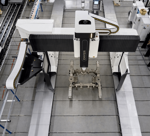 ZAYER Portalfräsmaschine – Präzisionsbearbeitung für große Bauteile