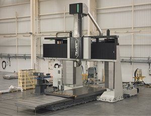 ZAYER Portalfräsmaschine – Präzisionsbearbeitung für große Bauteile