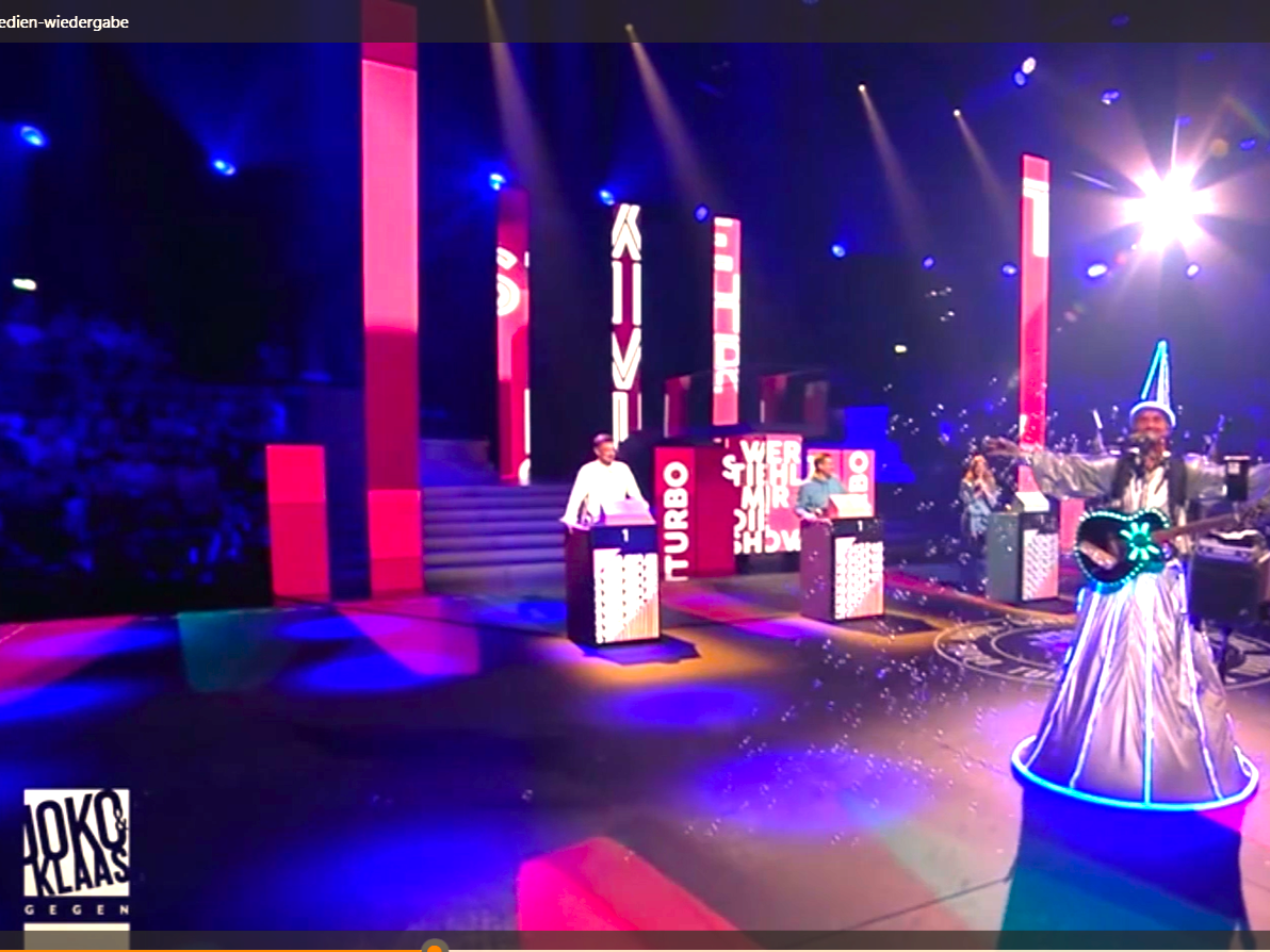 Dr. Musikus alias Klemens Kopka bei Joko und Klaas auf Pro7. Dr. Musikus Show Konzert