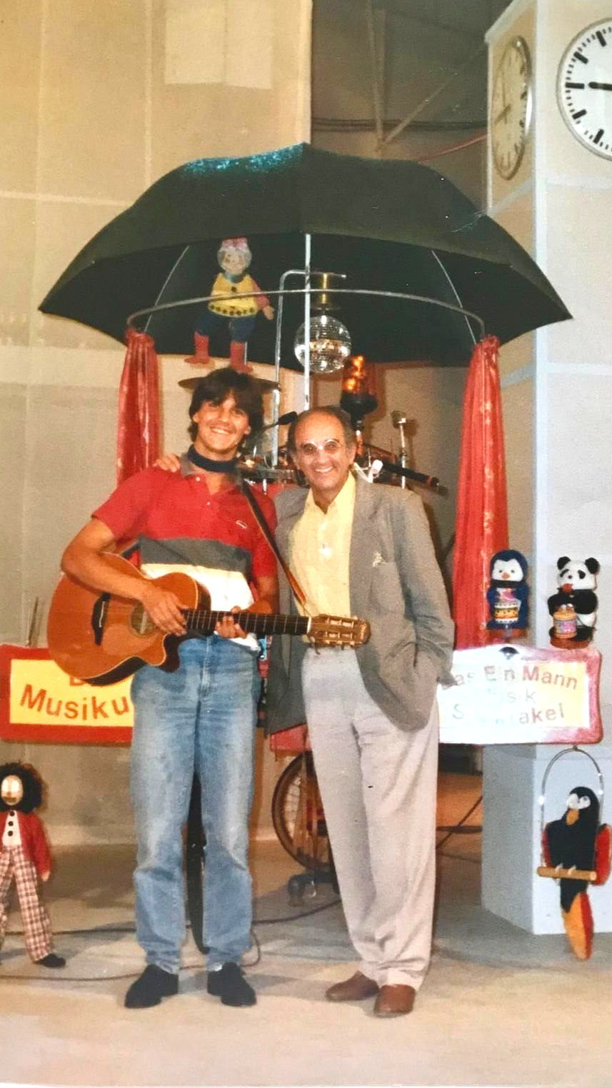 Dr. Musikus zu Gast in der TV Show MENSCH MEIER mit Alfred Biolek als Show Master. Dr. Musikus Gast in der TV Show Mensch Meier - mit Showmaster Alfred Biolek.