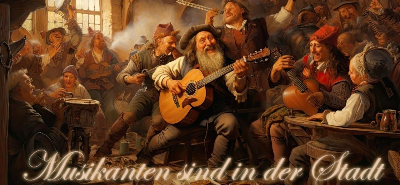 Musikanten sind in der Stadt - im Reinhard Mey Konzert von Klemens Kopka zu hören. Reinhard Mey Konzert Musikanten sind in der Stadt