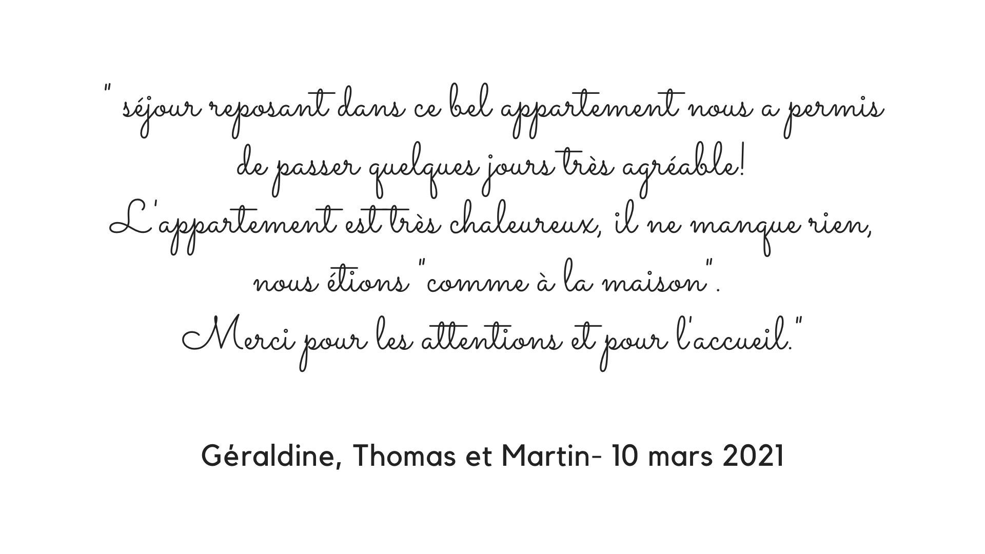 Commentaire client satisfait appartement 4⭐ Saint-Lary, séjour hiver, ski et thermes