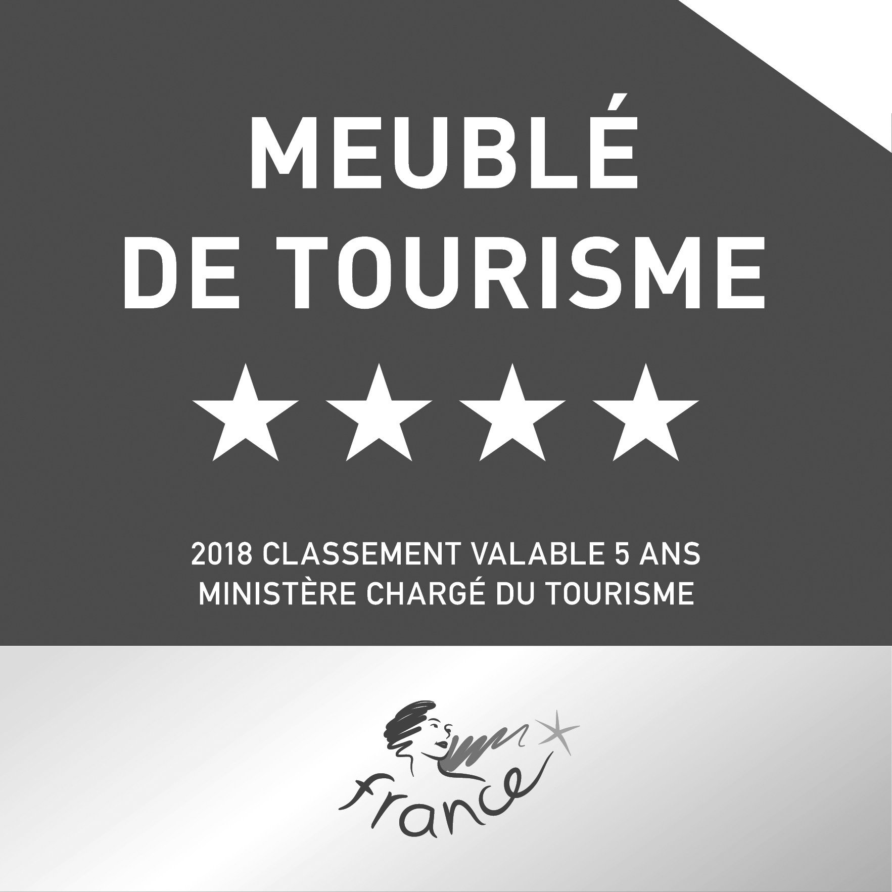Logo meublé de tourisme– Appartement de vacances 4⭐ Pyrénées, réservation été et hiver, cure thermale