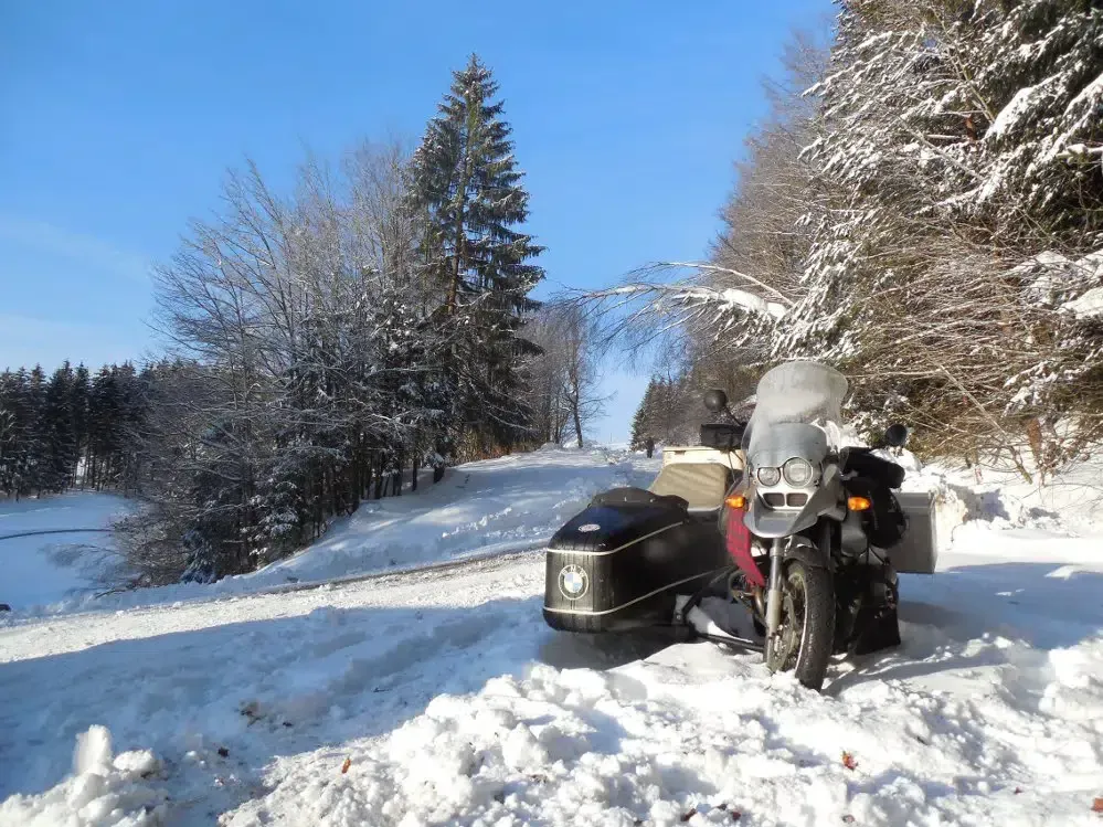 Wintertreffen im Schnee