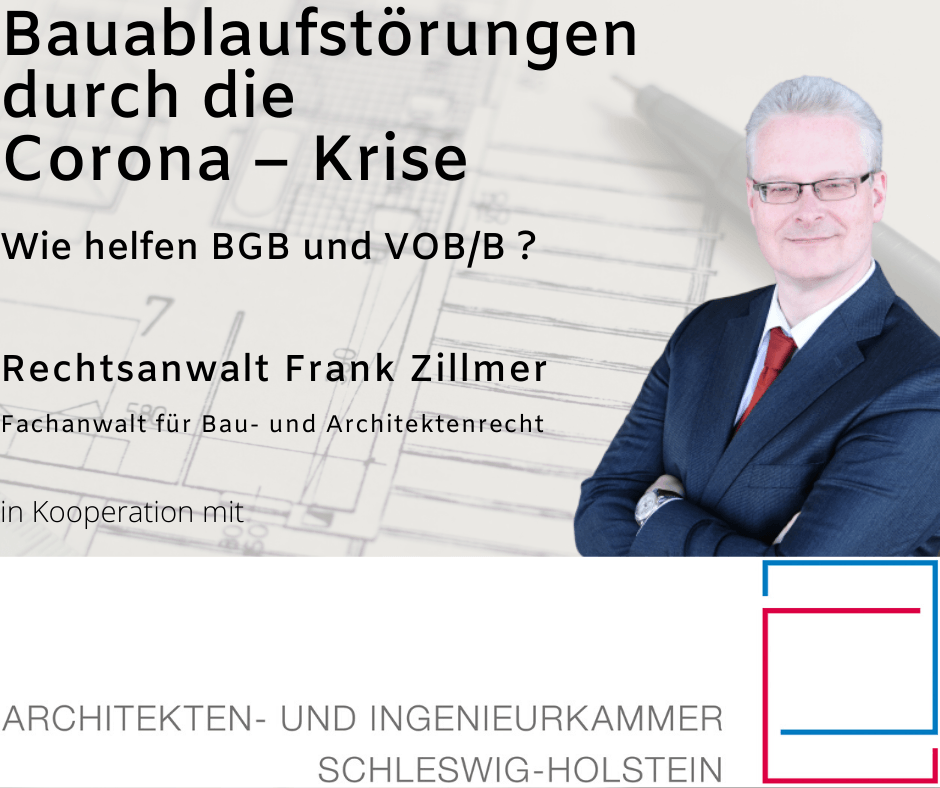 Bauablaufstörungen durch die Corona – Krise Bauablaufstörungen durch die Corona – Krise
