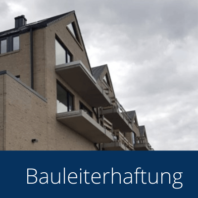 Bauleiterhaftung Bauleiterhaftung