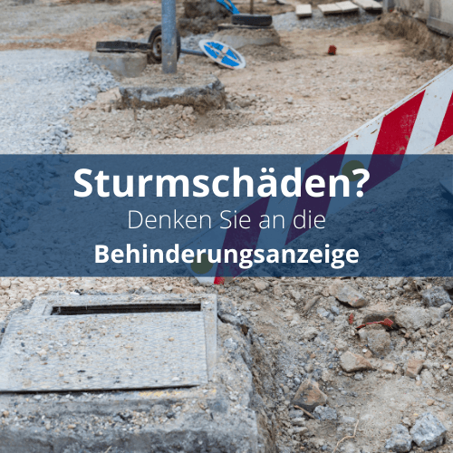Sturmschäden? Sturmschäden?