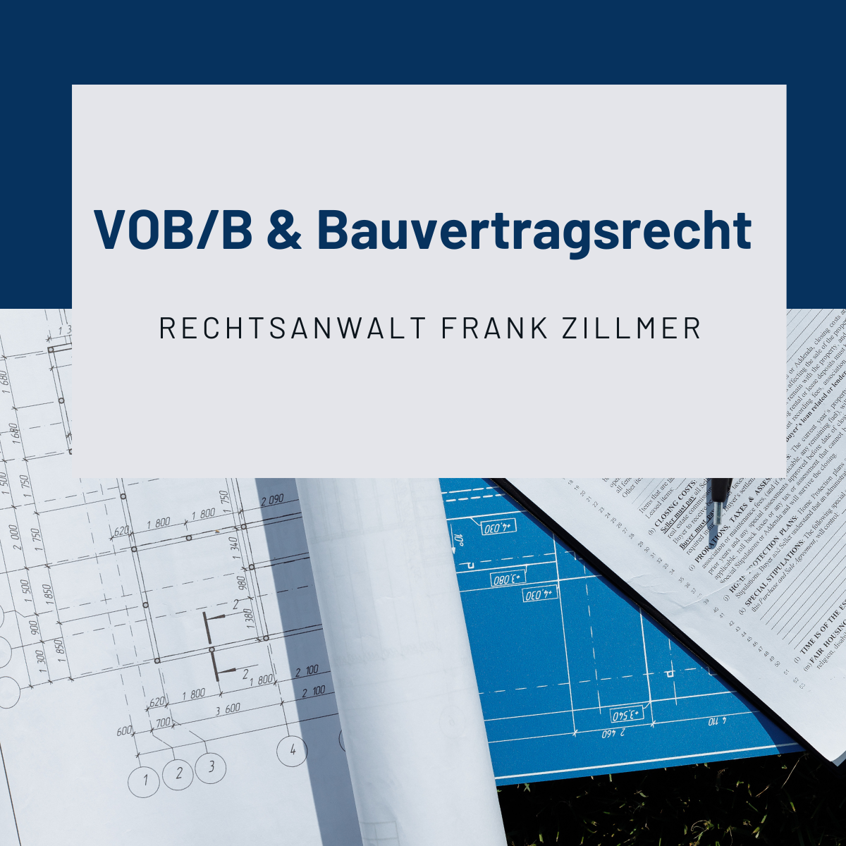 Anmeldung Bauleiterhaftung
Rechtsanwalt Frank Zillmer Fachanwalt für Bau- und Architektenrecht