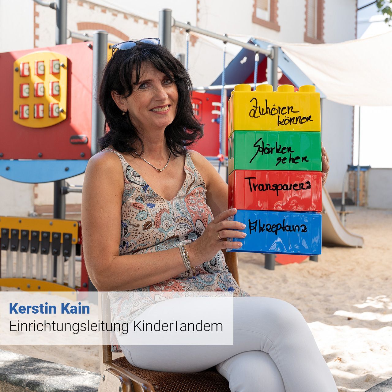 Kerstin Kain, Einrichtungsleitung KinderTandem