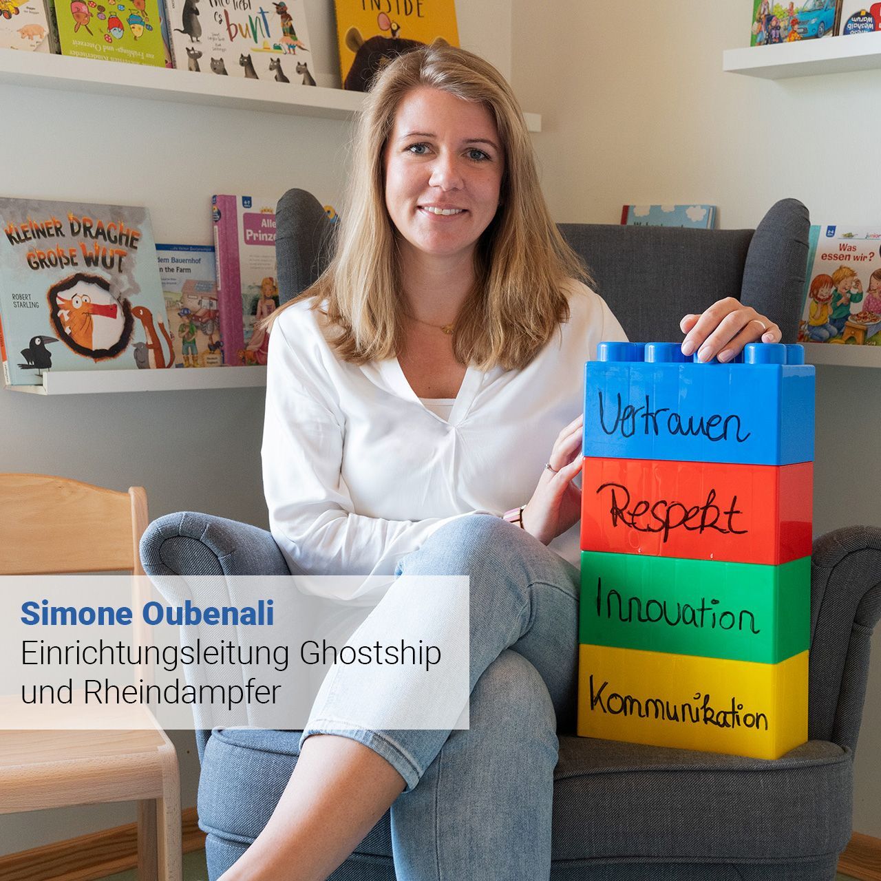 Simone Oubenali, Einrichtungsleitung GhostShip und RheinDampfer