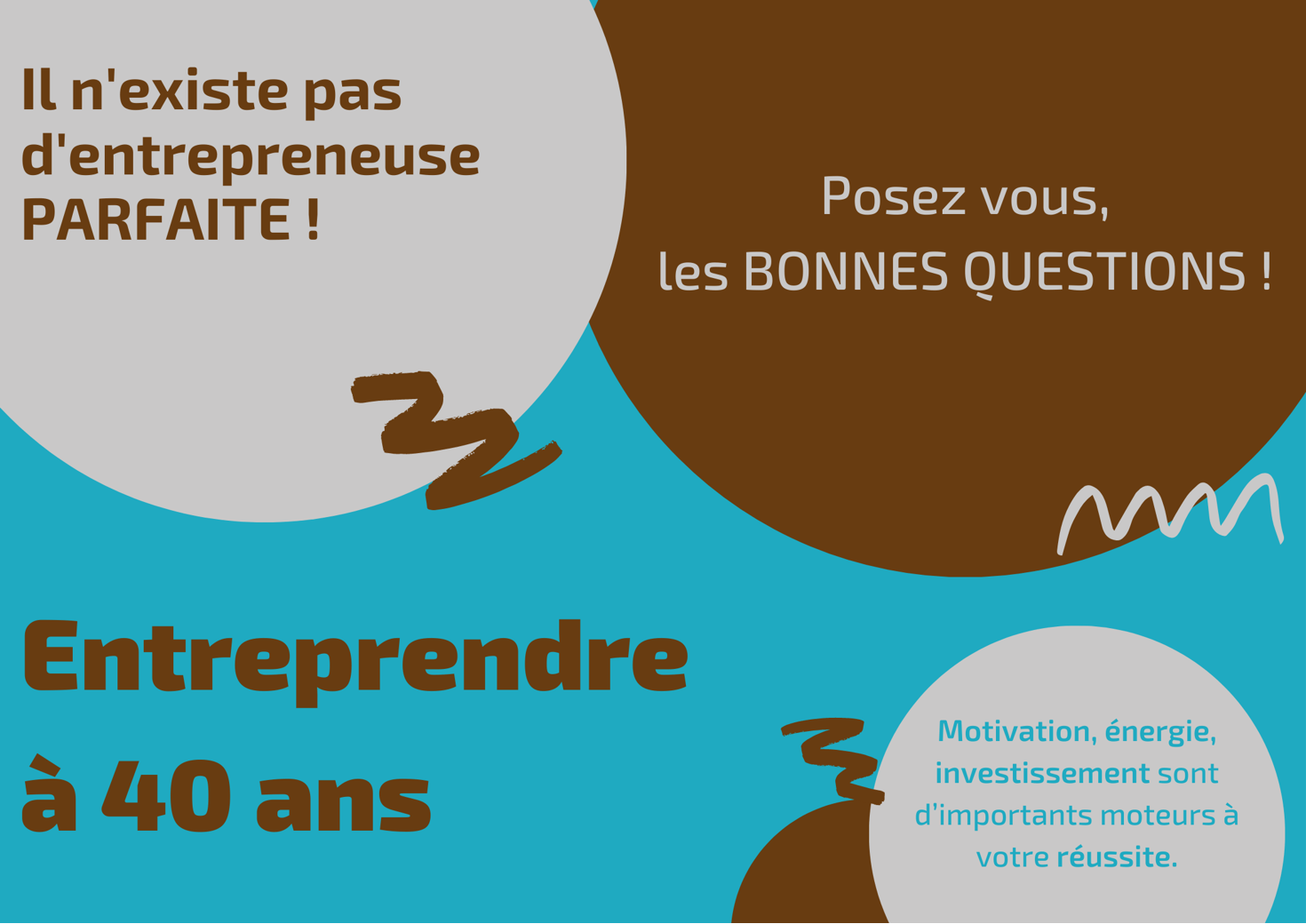 une entreoreneuse de 40 ans