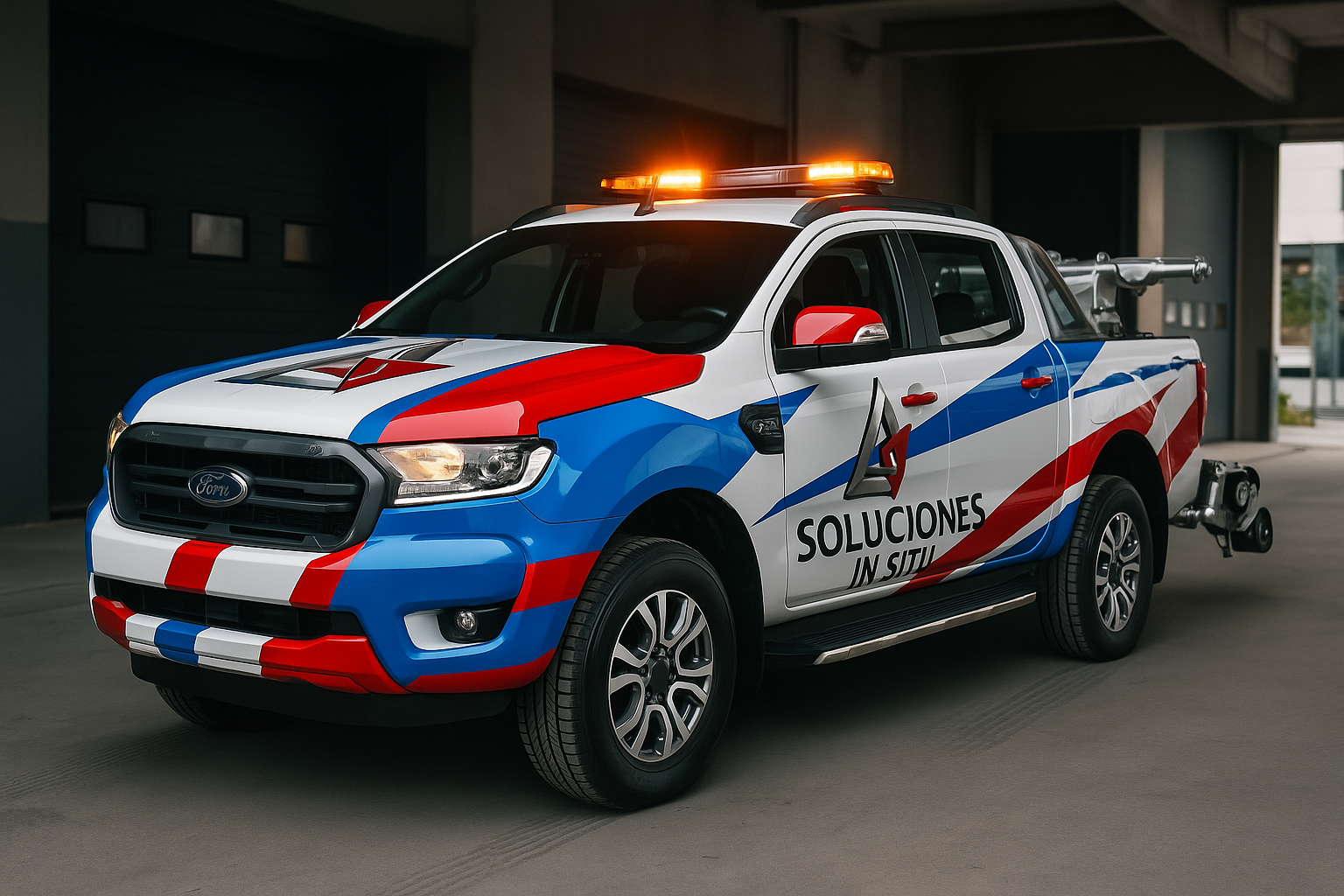 Vehículo taller a domicilio Soluciones in Situ