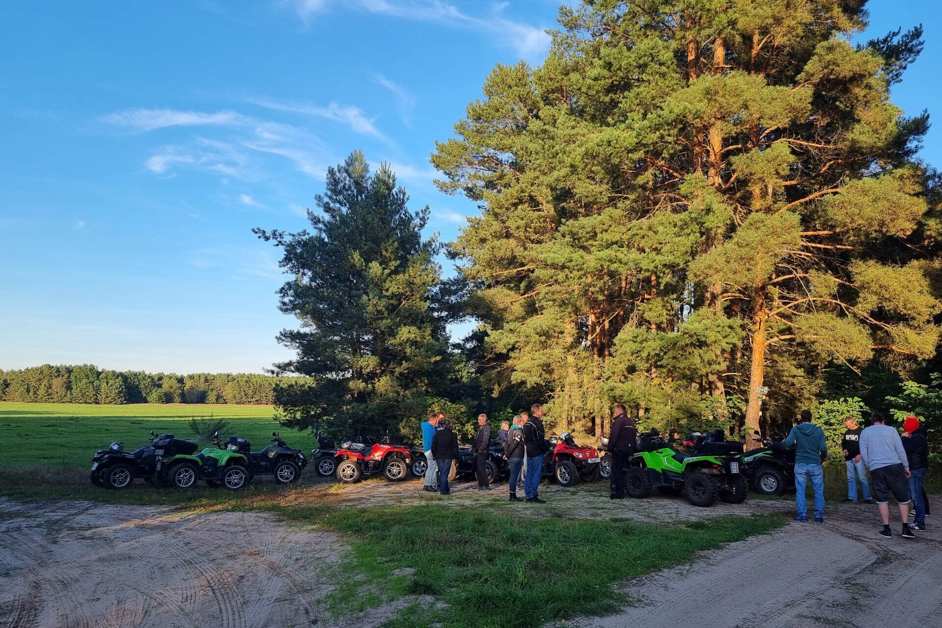 DBS Firmenjubiläum Quad Touren Brandenburg
