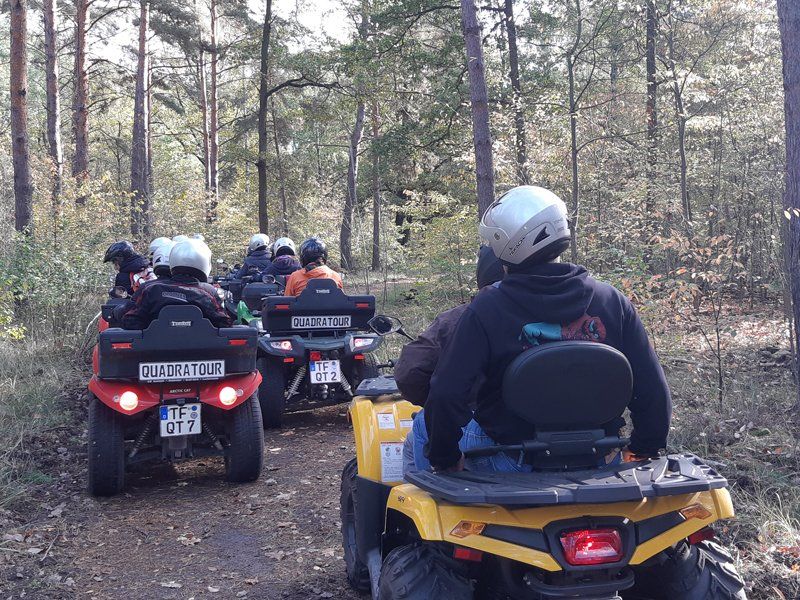Firmenausflug Dalhoff Quad Tour BBQ Berlin Brandenburg