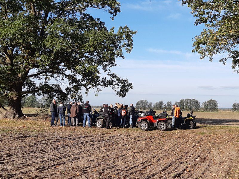 Firmenausflug Dalhoff Quad fahren Berlin Brandenburg